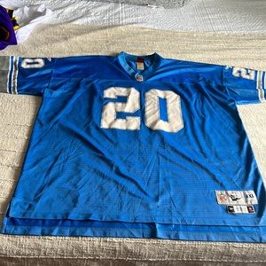 Used Barry Sanders Detroit Lions jersey. Reebok NFL Throwbacks. Size 4xl